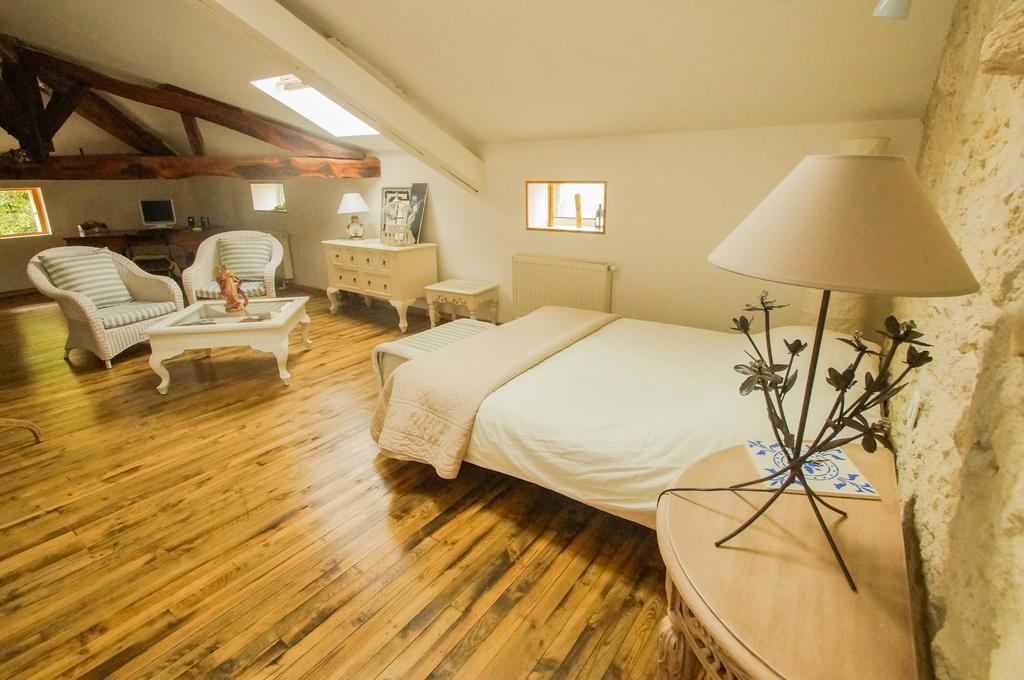 Chambres D'Hotes Domaine De La Rose Des Vents Castelnau-sur-lʼAuvignon Rum bild